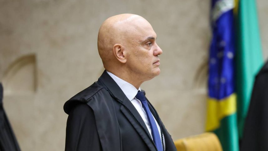 4 dez. 2025 - Ministro Alexandre de Moraes em sessão plenária do STF. Foto: Gustavo Moreno/STF