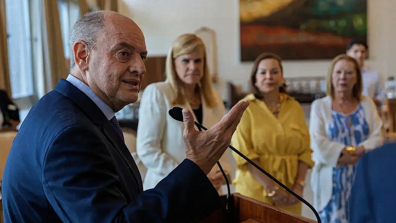 Presidente do TJRJ assumiu após renúncia de Cláudio Castro. Vice-governador já havia renunciado para assumir vaga no TCERJ. (Foto: Brunno Dantas/TJRJ)