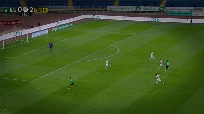 Al Najma – Al Taawoun 1 - 2 | GOL – Samir Caetano de Souza Santos