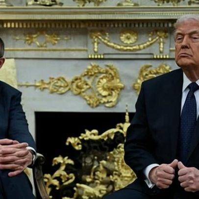 Trump reafirma atrito com a chanceler da Alemanha