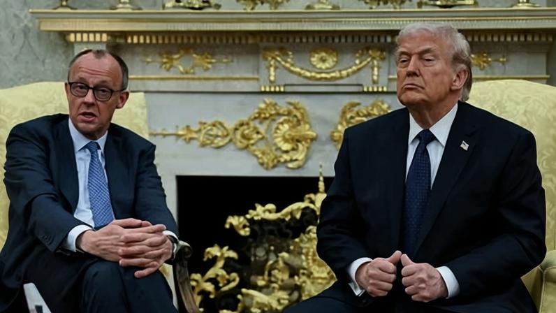 Trump reafirma atrito com a chanceler da Alemanha