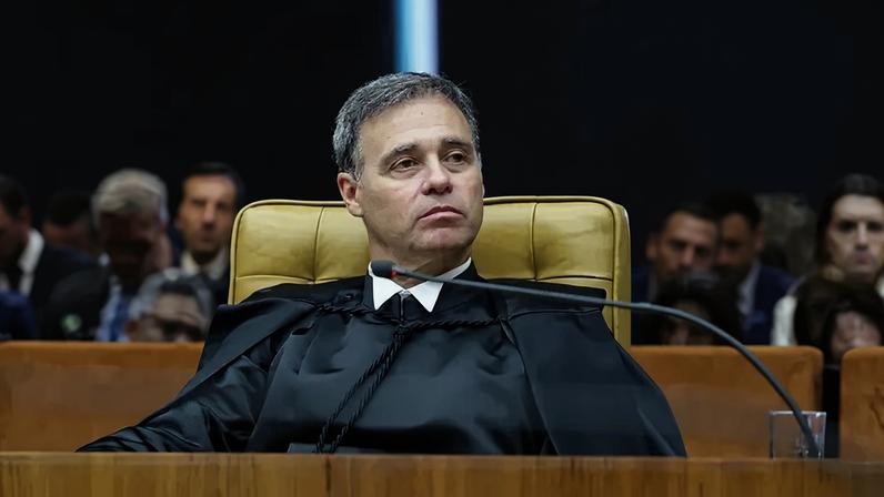O ministro André Mendonça em sessão do STF (Rosinei Coutinho/STF)