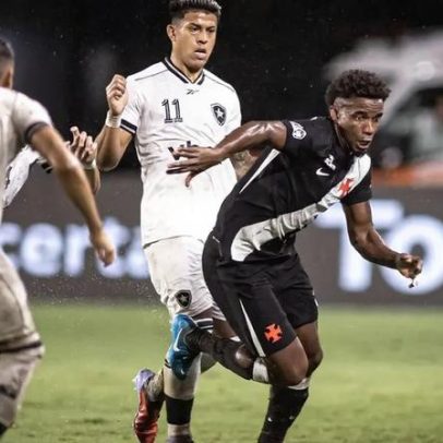 Vasco 1x1 Botafogo: David abre o placar, Villalba empata