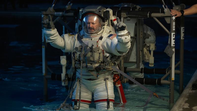 NASA astronaut Anil Menon participates in a spacewalk training session at NASA’s Johnson Space Center's Neutral Buoyancy Laboratory in Houston, Texas, ahead of his upcoming mission to the International Space Station.