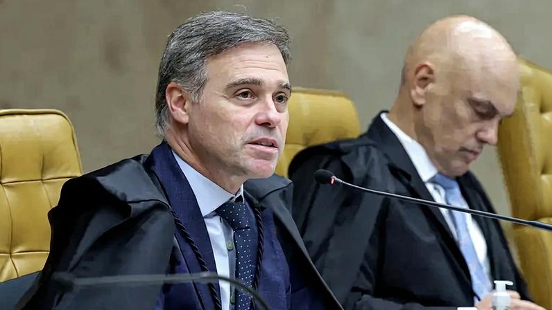 O ministro André Mendonça. durante sessão do STF (Rosinei Coutinho/STF)
