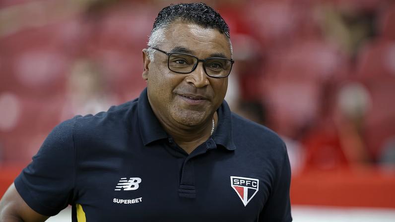 Roger Machado em Inter x São Paulo — Foto: Rubens Chiri / São Paulo FC