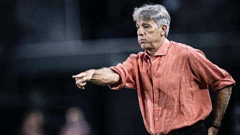 Renato Gaúcho está de volta a beira de campo do Vasco. (Foto: Matheus Lima/Vasco)