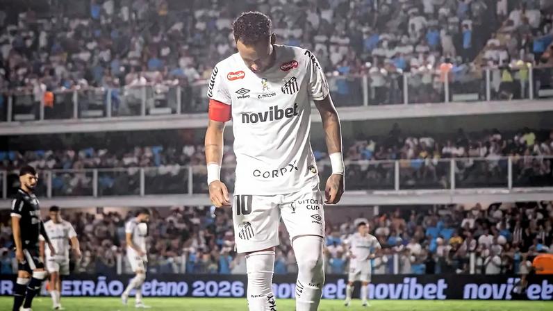 Fala polêmica de Neymar pega mal na imprensa (Foto: Raul Baretta/ Santos FC)