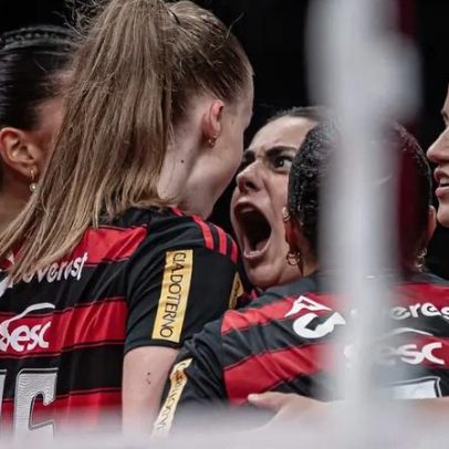 Sesc Flamengo enfrenta Praia Clube na semifinal da Superliga Feminina