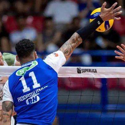 Goiás x Sada Cruzeiro: lances ao vivo nas quartas da Superliga
