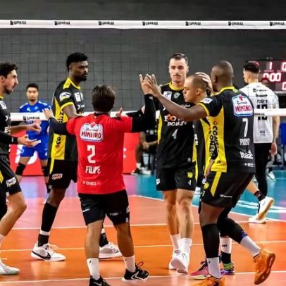 Praia Clube vence Guarulhos e abre vantagem nas quartas da Superliga
