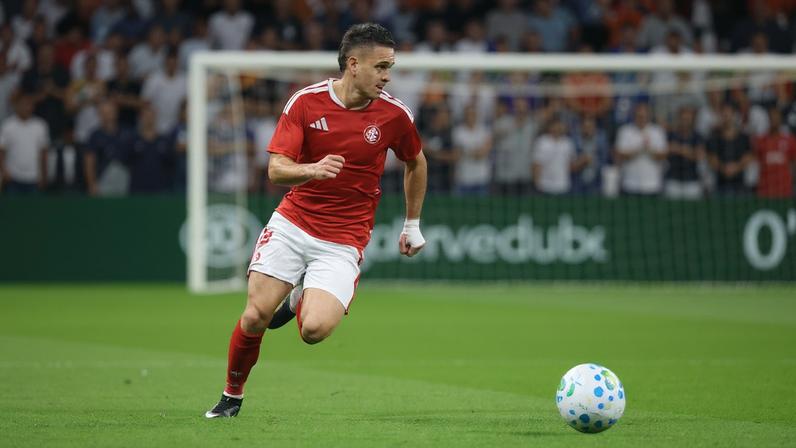 Borré permanece como artilheiro do Inter com seis gols — Foto: Ricardo Duarte/Divulgação, Internacional