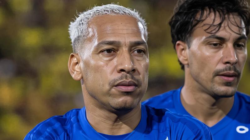 Barcelona-EQU x Cruzeiro, no Estádio Monumental Isidro Romero Carbo, em Guayaquil-EQU (Foto: Gustavo Aleixo/Cruzeiro)