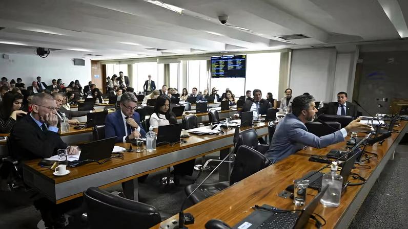 Comissão de Constituição, Justiça e Cidadania do Senado — Foto: Saulo Cruz/Agência Senado