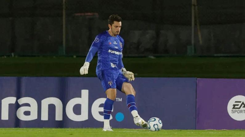 Rafael analisou o jogo do São Paulo (Foto: Rubens Chiri / São Paulo FC)