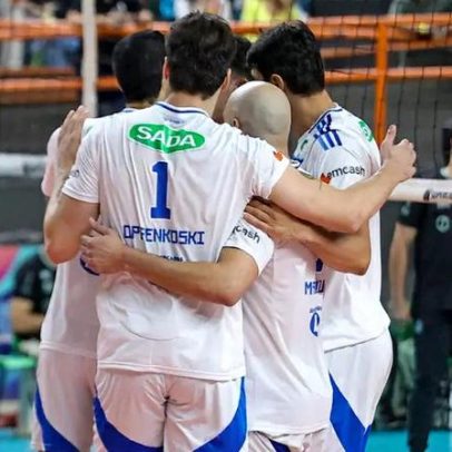 Sada Cruzeiro vence Goiás por 3 a 0 e avança às semifinais da Superliga