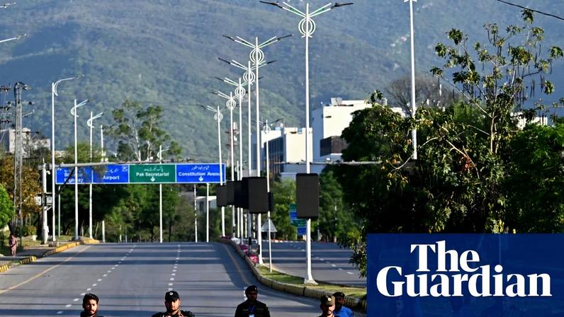 Stringent security measures in the Pakistani capital have remained in place despite the absence of talks.