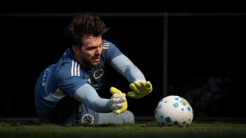 Treino, na Toca 2 (Foto: Gustavo Aleixo/Cruzeiro)