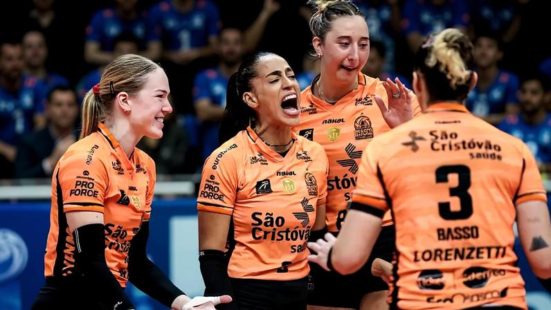Minas x Osasco pela semifinal da Superliga Feminina 25/26 (Foto: Hedgard Moraes/MTC)