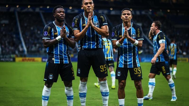 Grêmio saiu na frente no placar. (Foto: Lucas Uebel/Grêmio)