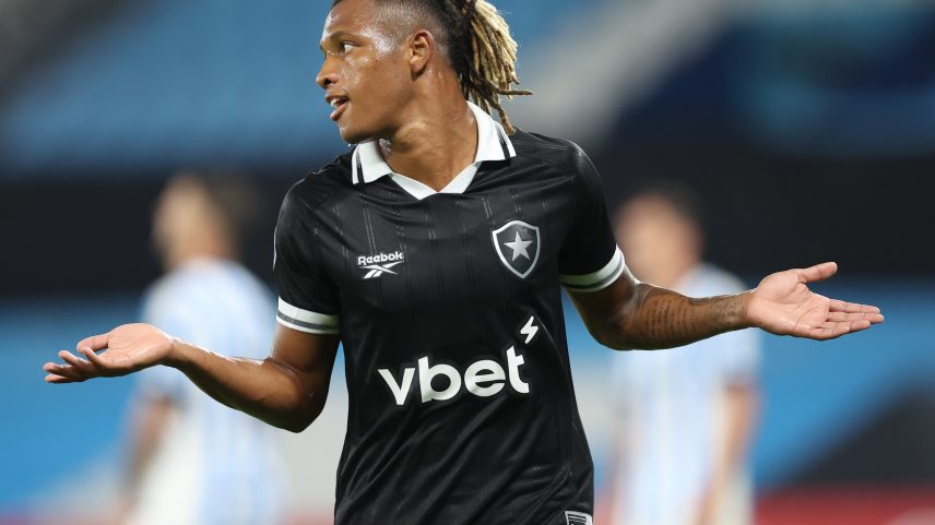 Danilo em Racing 2 x 3 Botafogo, pela Sul-Americana 2026 — Foto: Vitor Silva/BFR
