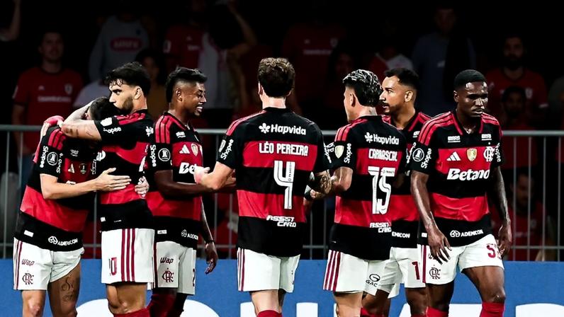 Flamengo x Independiente Medellín. (Foto: Gilvan de Souza/Flamengo)