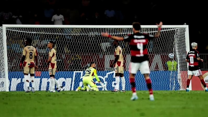 Flamengo x Independiente Medellín. (Foto: Gilvan de Souza/Flamengo)