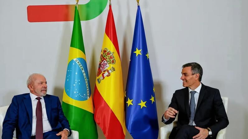 Presidente Lula (PT) na Espanha, recebido pelo primeiro-ministro da Espanha, Pedro Sánchez