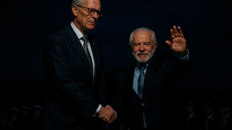 19.04.2026 – Presidente da República, Luiz Inácio Lula da Silva, durante recepção oficial. Jardins do Palácio de Herrenhausen, Alemanha.