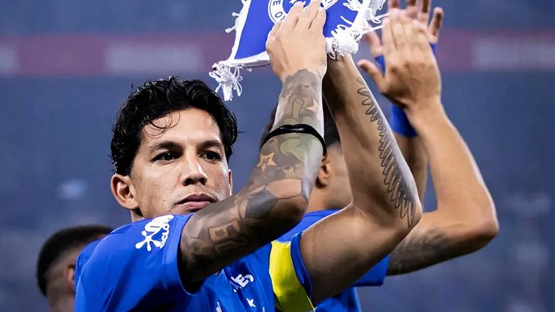 Cruzeiro x Grêmio, no Mineirão (Foto: Gustavo Aleixo/Cruzeiro)