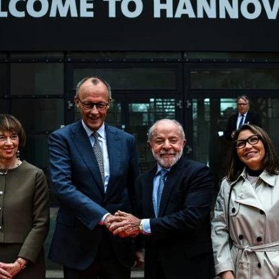Lula participa da abertura da Feira Industrial de Hannover na Alemanha