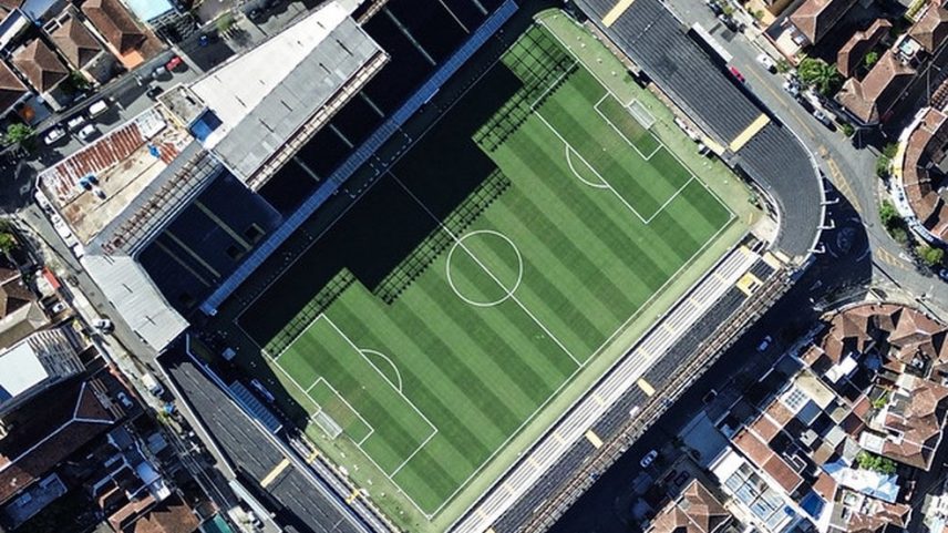 Vila Belmiro, estádio do Santos — Foto: Reinaldo Campos/ Santos F.C.