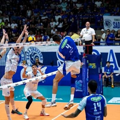 AO VIVO: Minas enfrenta Sada Cruzeiro na semifinal da Superliga