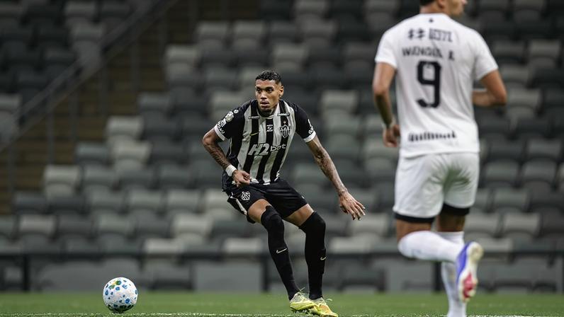 Atlético-MG e Ceará estão se enfrentando pela Copa do Brasil. (Foto: Pedro Souza / Atlético)