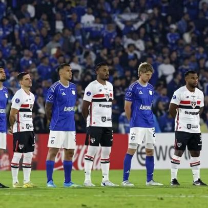 Sabino faz duas defesas e salva empate do São Paulo na Colômbia