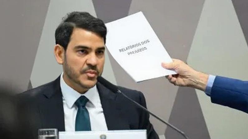 Advogado-Geral da União, Jorge Messias, durante sabatina na CCJ sobre sua indicação para o Supremo Tribunal Federal