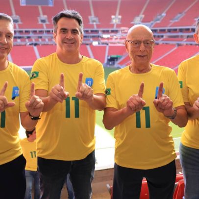 Ciro Nogueira e candidatos do PP promovem ato no Estádio Mané Garrincha