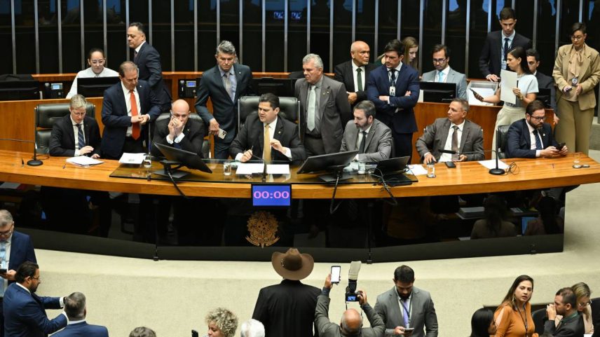 Sessão conjunta do Congresso analisa veto ao PL da Dosimetria (Saulo Cruz/Agência Senado)