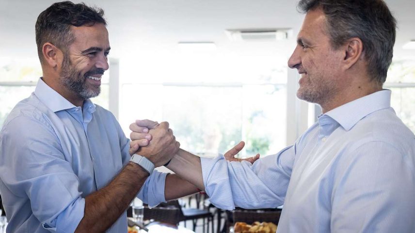 Artur Jorge e Bruno Spindel.