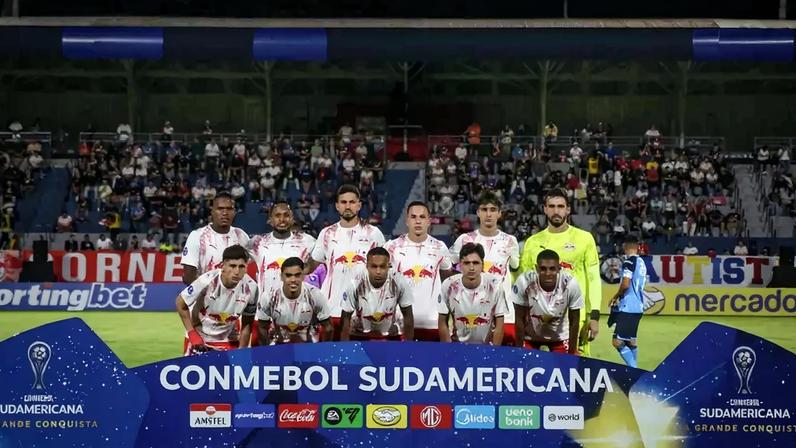 Jogadores do Red Bull Bragantino.