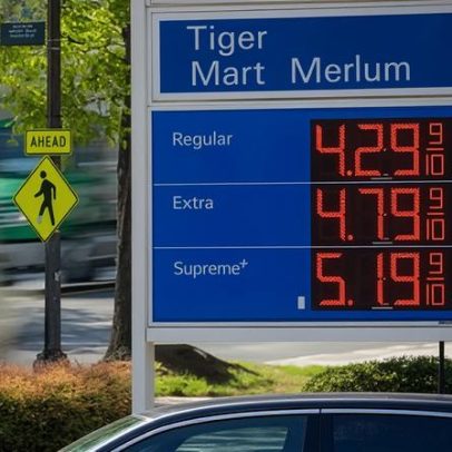 Gasolina nos EUA atinge maior média em quatro anos, US$ 4,15 por galão