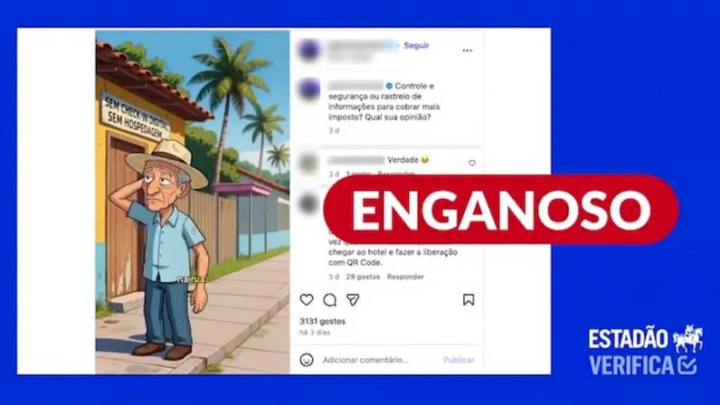 Conforme o MTur, o sistema utilizado pelos meios de hospedagem possui botões de 'acessar com Gov.br' ou 'sem Gov.br'.