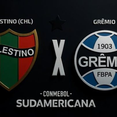 Palestino-CHI x Grêmio: onde assistir, escalações e arbitragem