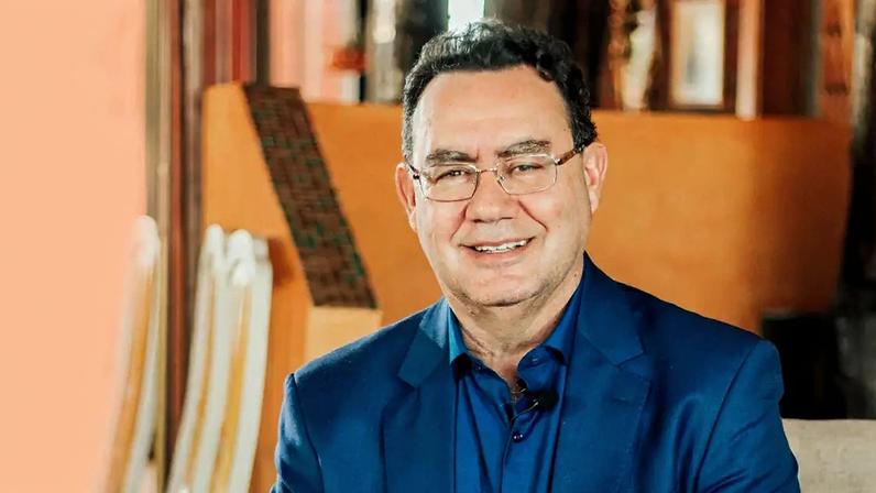 O escritor e psiquiatra Augusto Cury, pré-candidato à Presidência da República pelo partido Avante