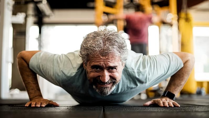 Tentei fazer uma flexão e tive crise existencial