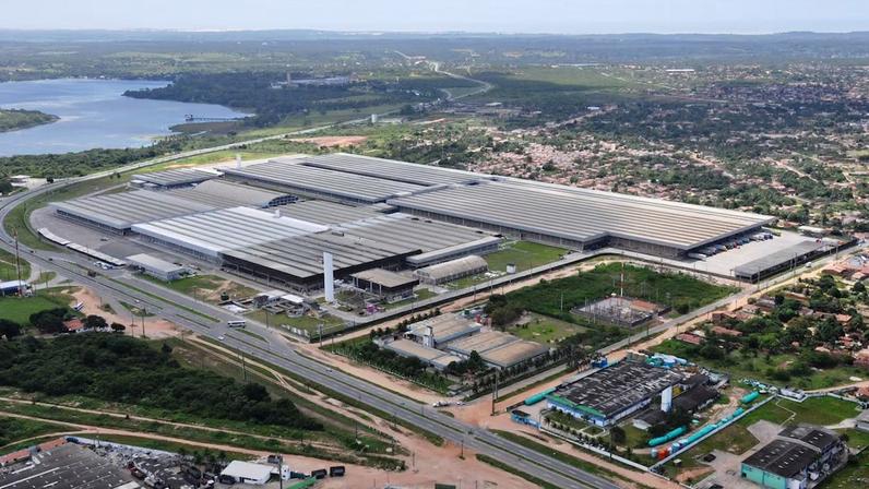 Fábrica da Guararapes, em Natal: unidade passou a ser vista como um pilar relevante de eficiência. (Foto: Divulgação/ Riachuelo)