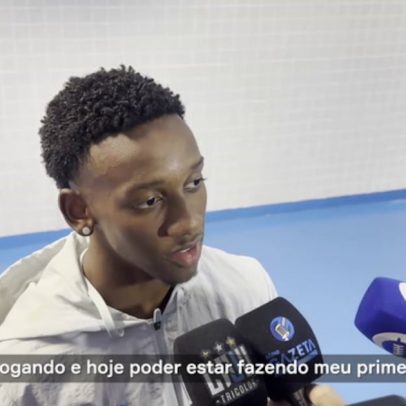 Gabriel Mec faz seu primeiro gol profissional pelo Grêmio