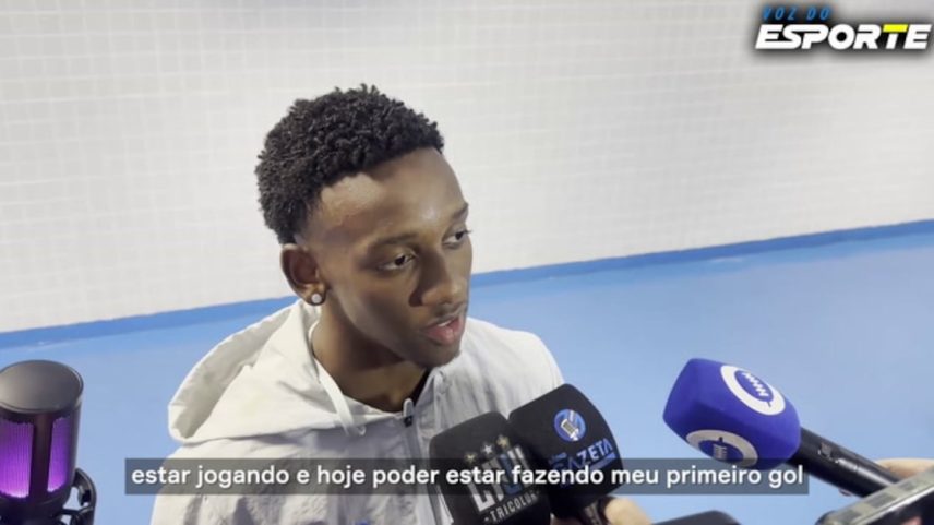 Jovem meia do Tricolor fez o gol da vitória sobre o Coritiba, na Arena, pelo Brasileirão.