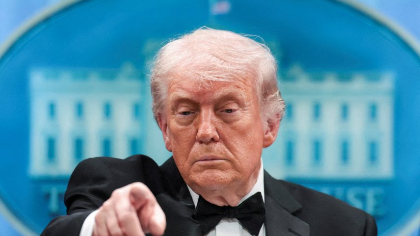 Presidente dos EUA, Donald Trump, em Washington