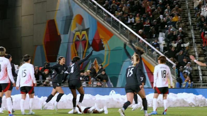 Kennedy Wesley faz seu primeiro gol pela seleção dos EUA
